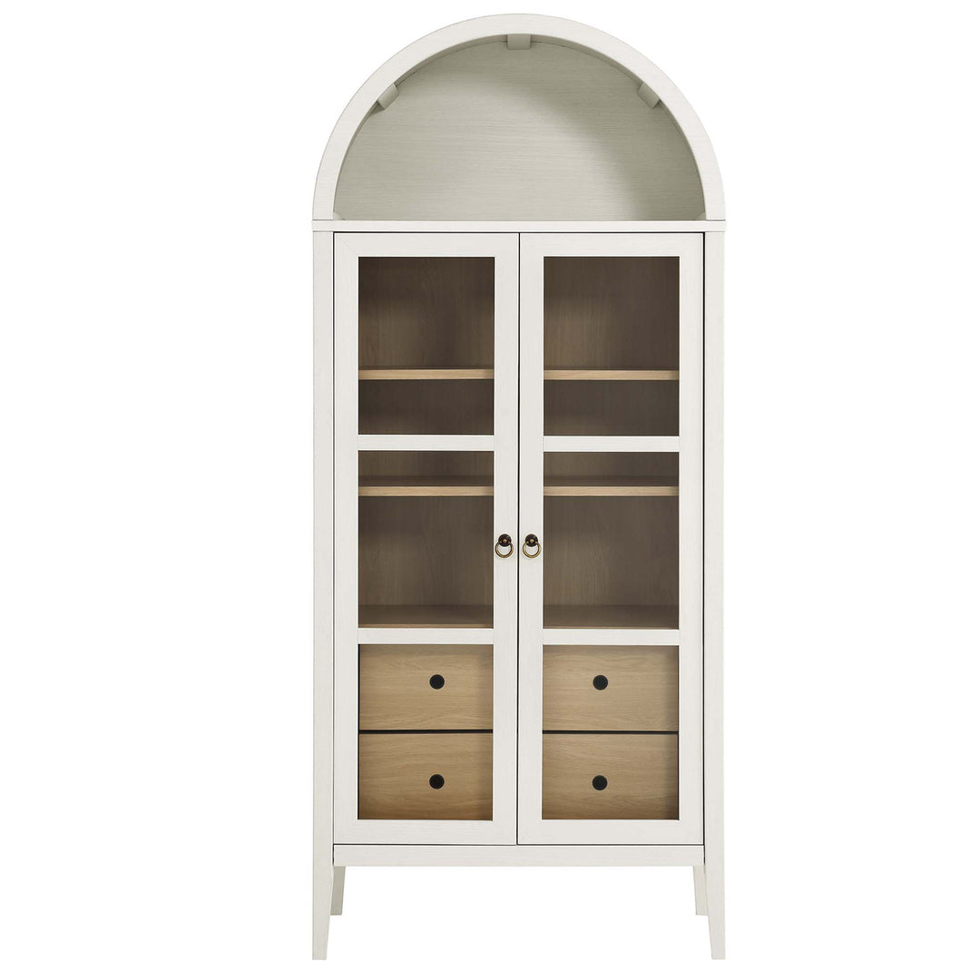 Nora Tower Arched Showcase Shelving