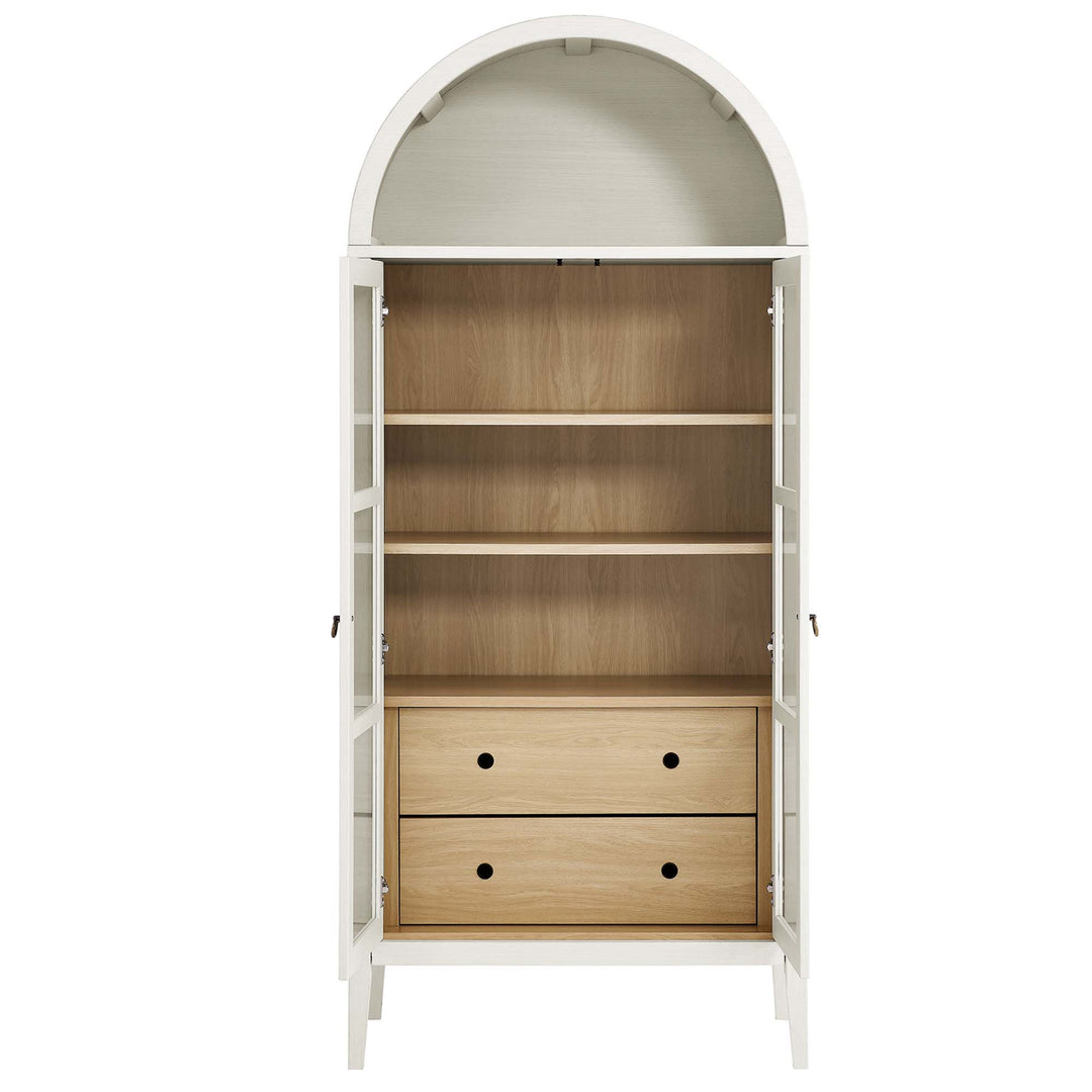 Nora Tower Arched Showcase Shelving