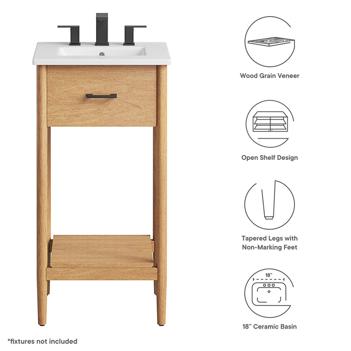 Zephyr 18" Bathroom Vanity