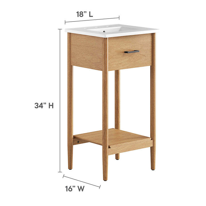 Zephyr 18" Bathroom Vanity