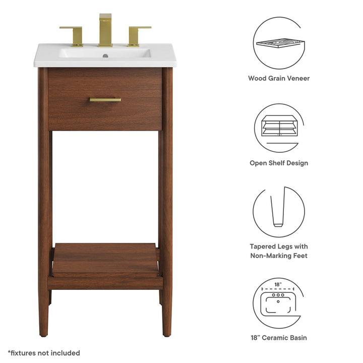 Zephyr 18" Bathroom Vanity