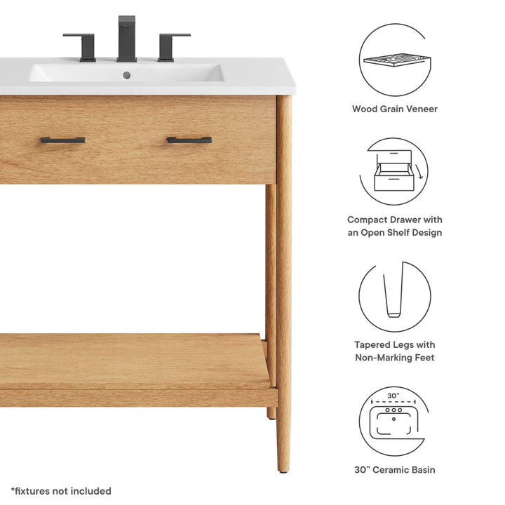 Zephyr 30" Bathroom Vanity