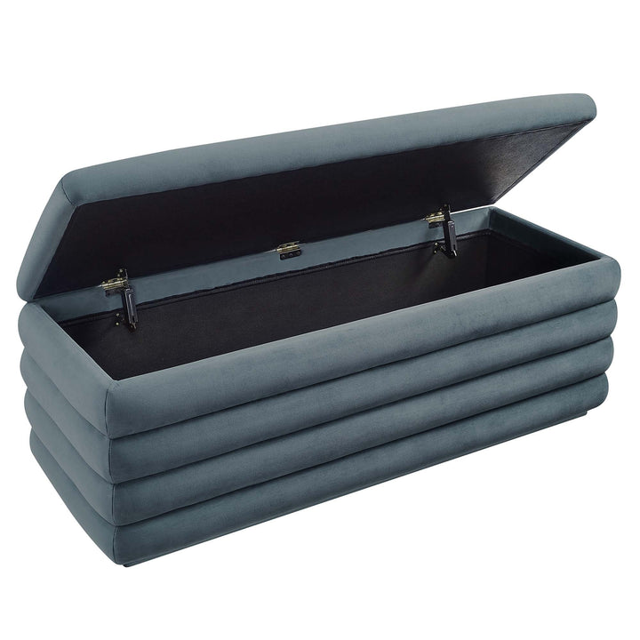 Majesty Upholstered Performance Velvet Storage Bench