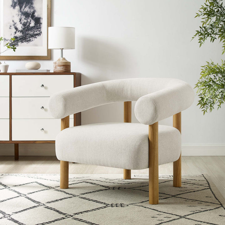 Sylvan Upholstered Fabric Armchair