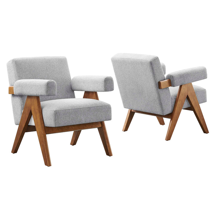 Lennox Fabric Armchair Set of 2