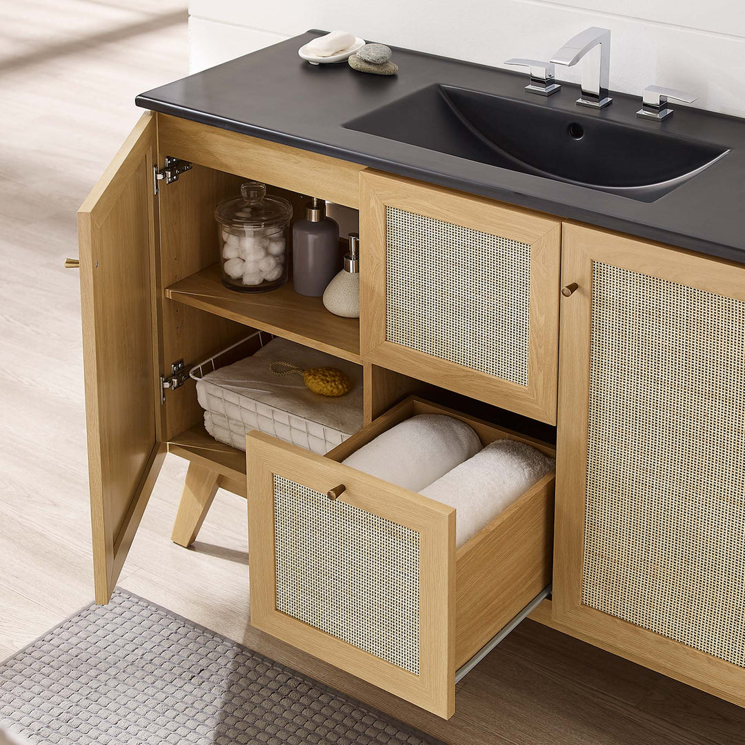 Sapphire 48” Single Sink Bathroom Vanity