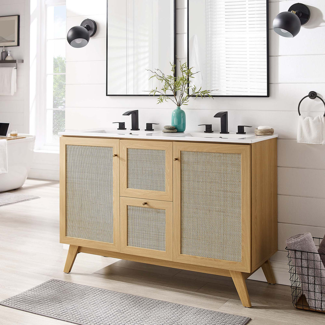 Soma 48” Dual Sink Bathroom Vanity