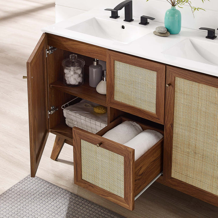 Soma 48” Dual Sink Bathroom Vanity