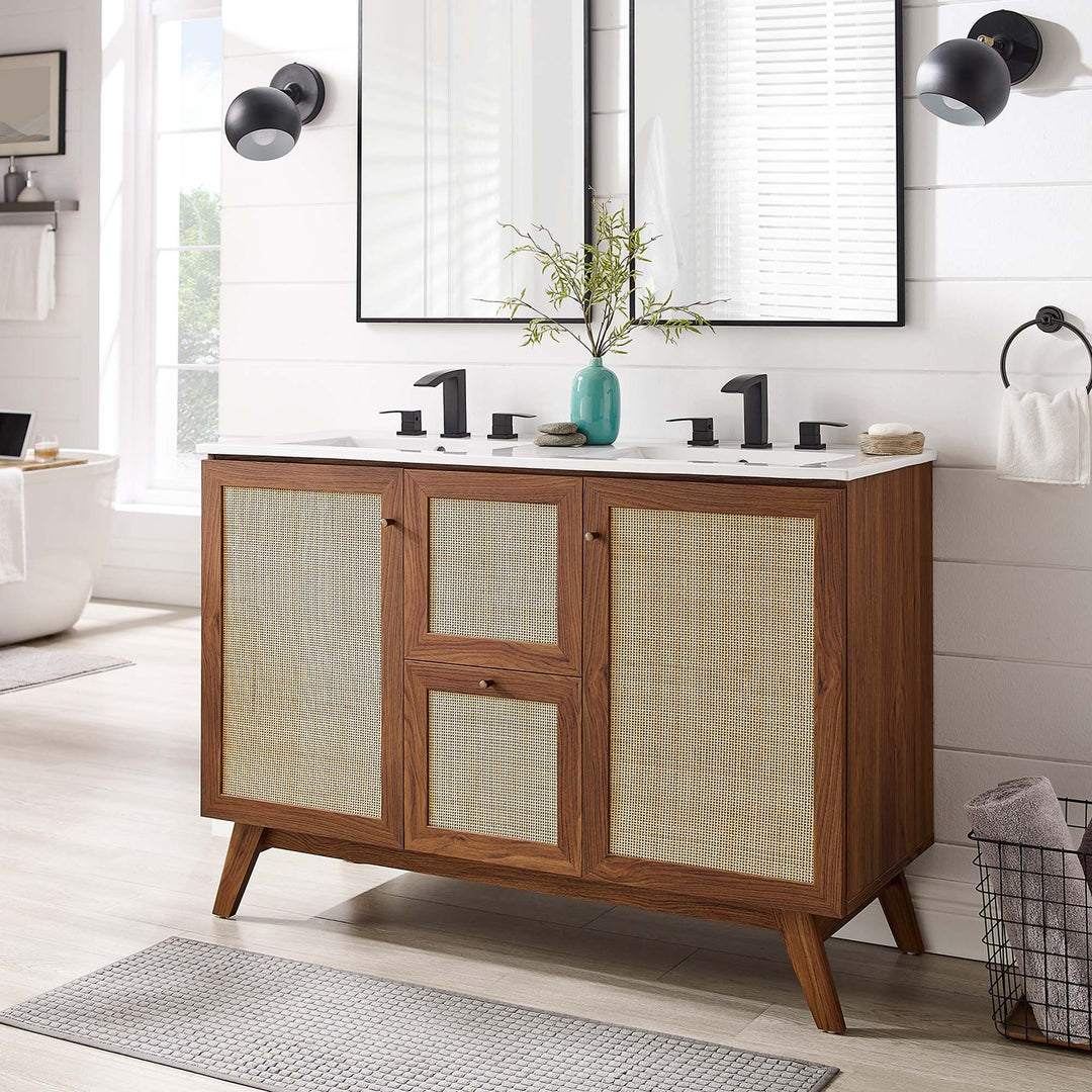 Soma 48” Dual Sink Bathroom Vanity