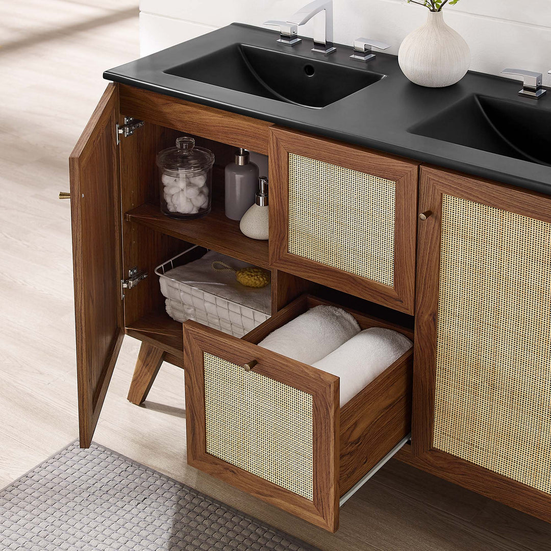 Soma 48” Dual Sink Bathroom Stand