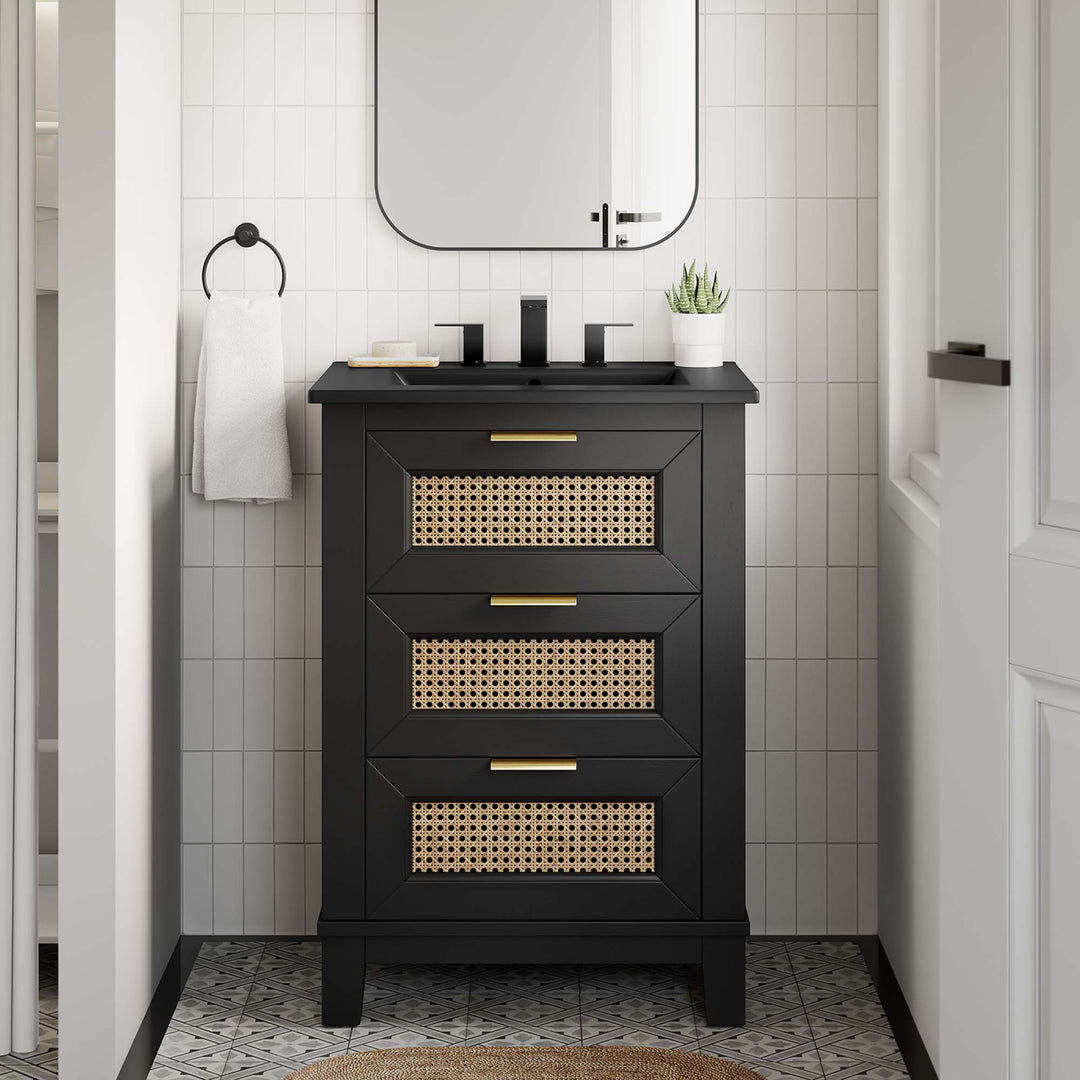 Davenport 24” Solid Wood Bathroom Vanity Cabinet