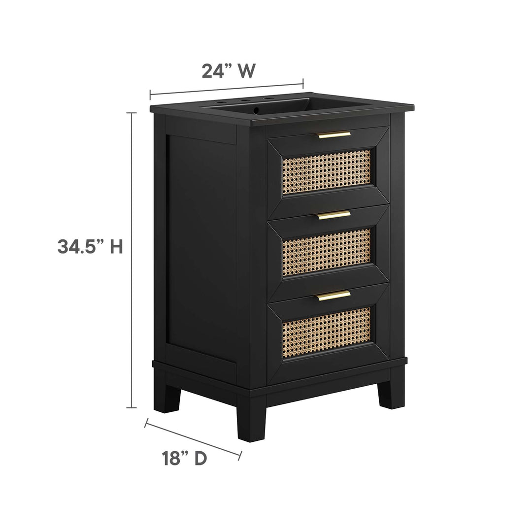 Davenport 24” Solid Wood Bathroom Vanity Cabinet