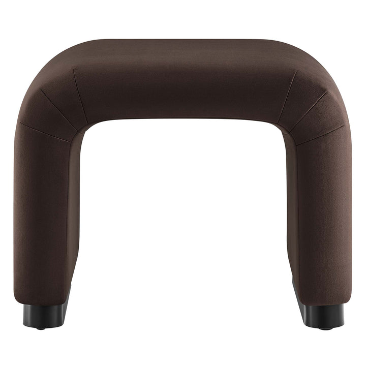 Koda Plush Velvet Cascade Stool