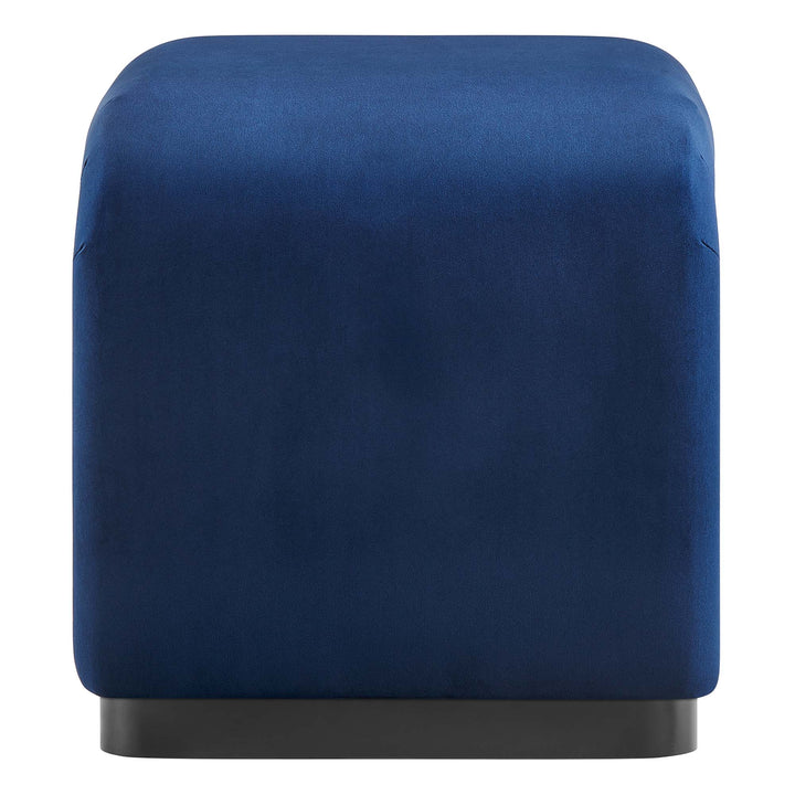 Koda Plush Velvet Cascade Stool