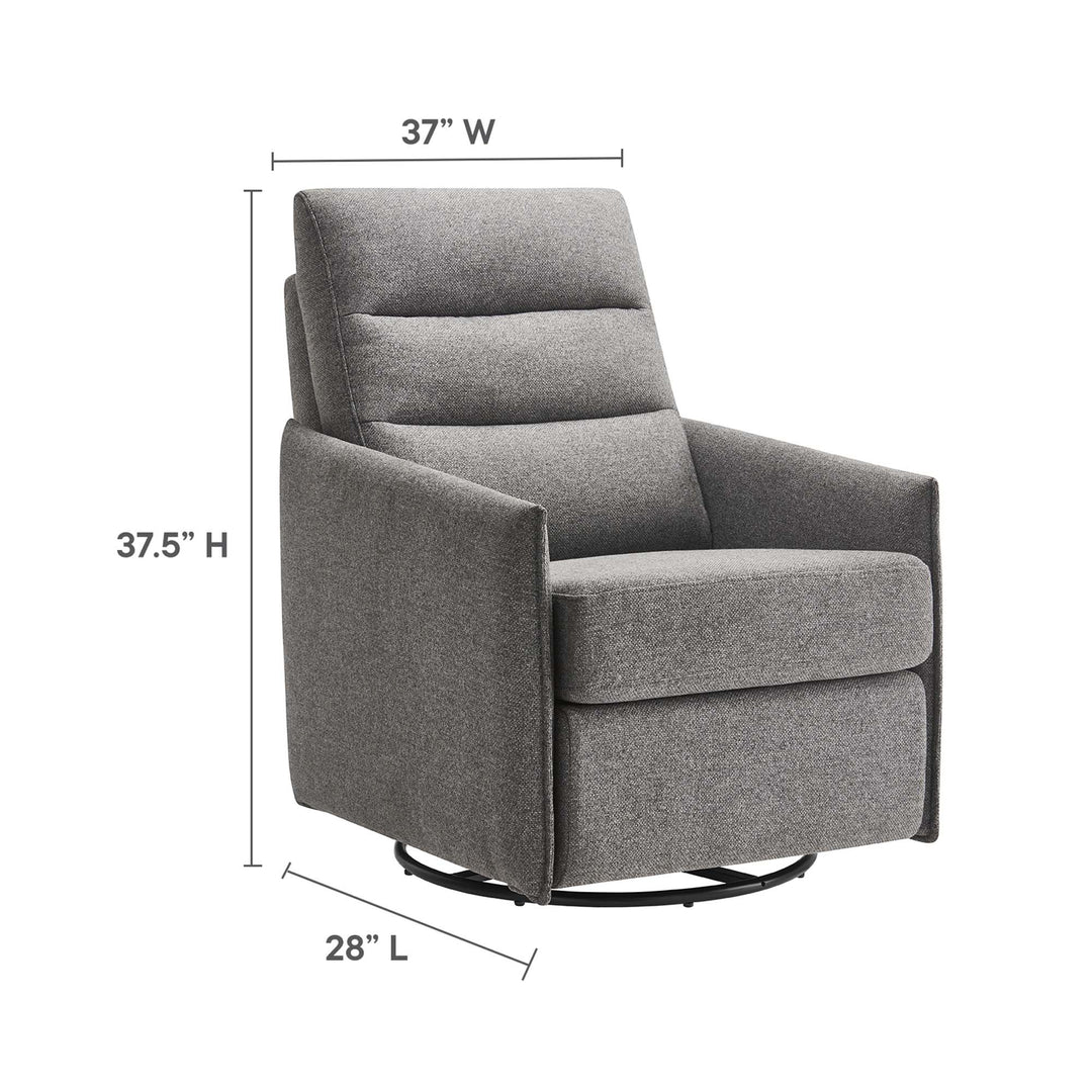 Elsa Upholstered Fabric Lounge Chair