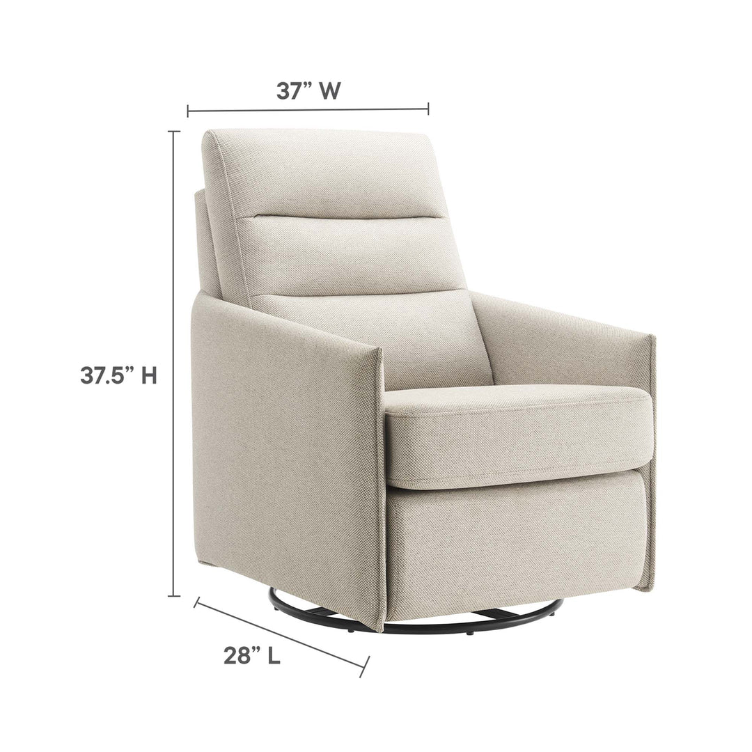 Elsa Upholstered Fabric Lounge Chair