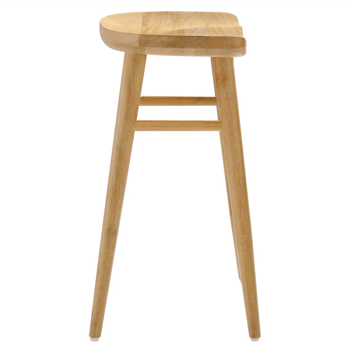 Sonora Backless Wood Counter Stools Set of 2