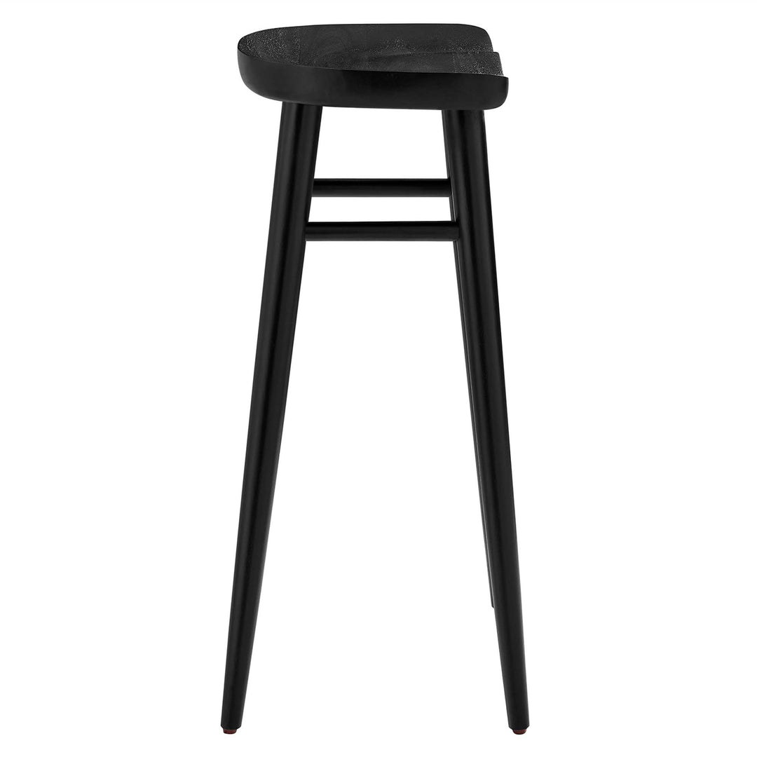 Sienna Backless Wood Bar Stools Set of 2