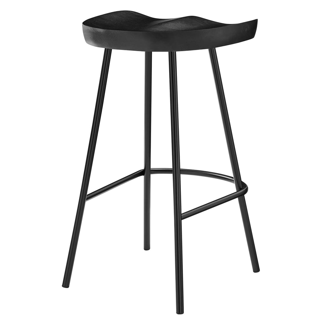 Cambridge Backless Wood Counter Stools Set of 2