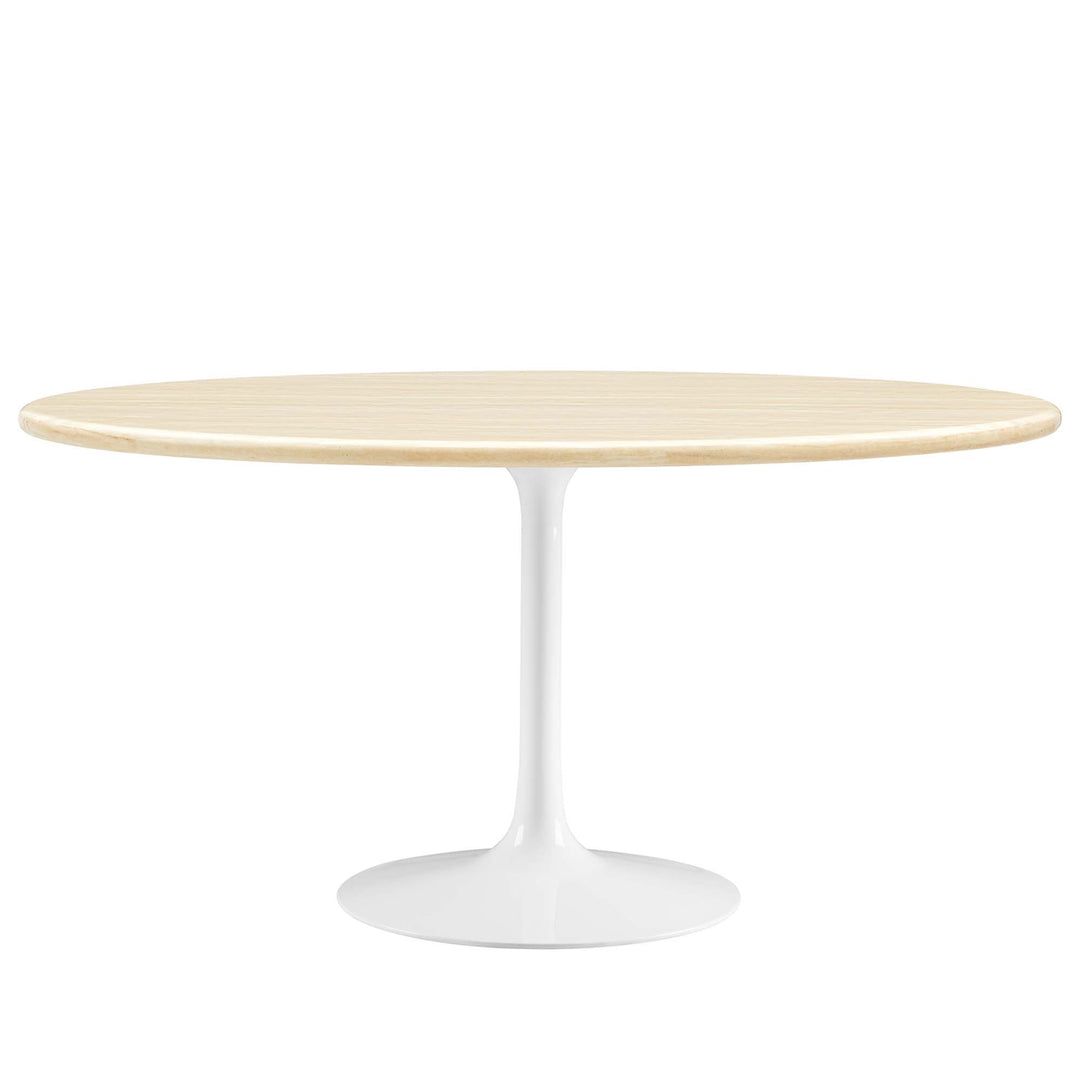 Lippa 60" Oval Onyx Dining Table