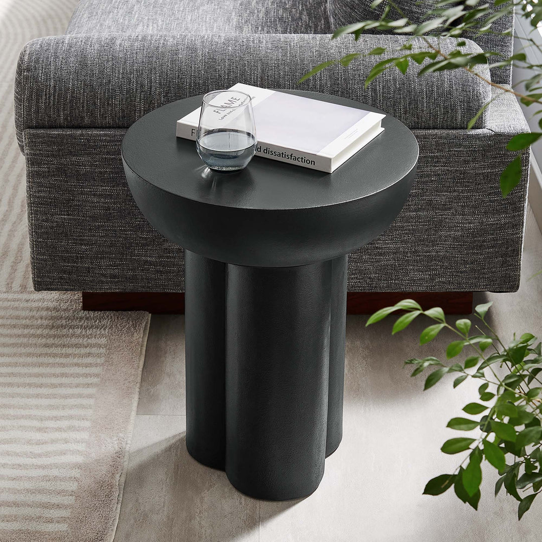 Catalyst Round Concrete Side Table