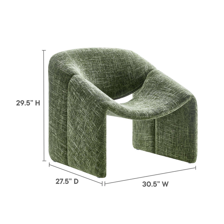 Vera Chiffon Upholstered Accent Chair