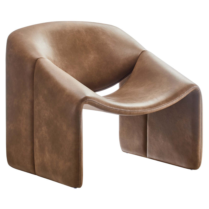 Vera Vegan Leather Armchair