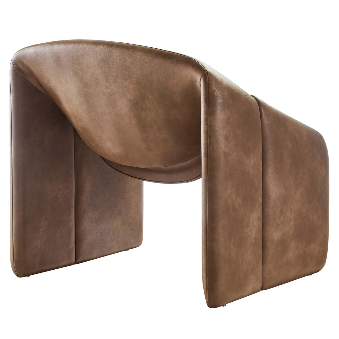 Vera Vegan Leather Armchair