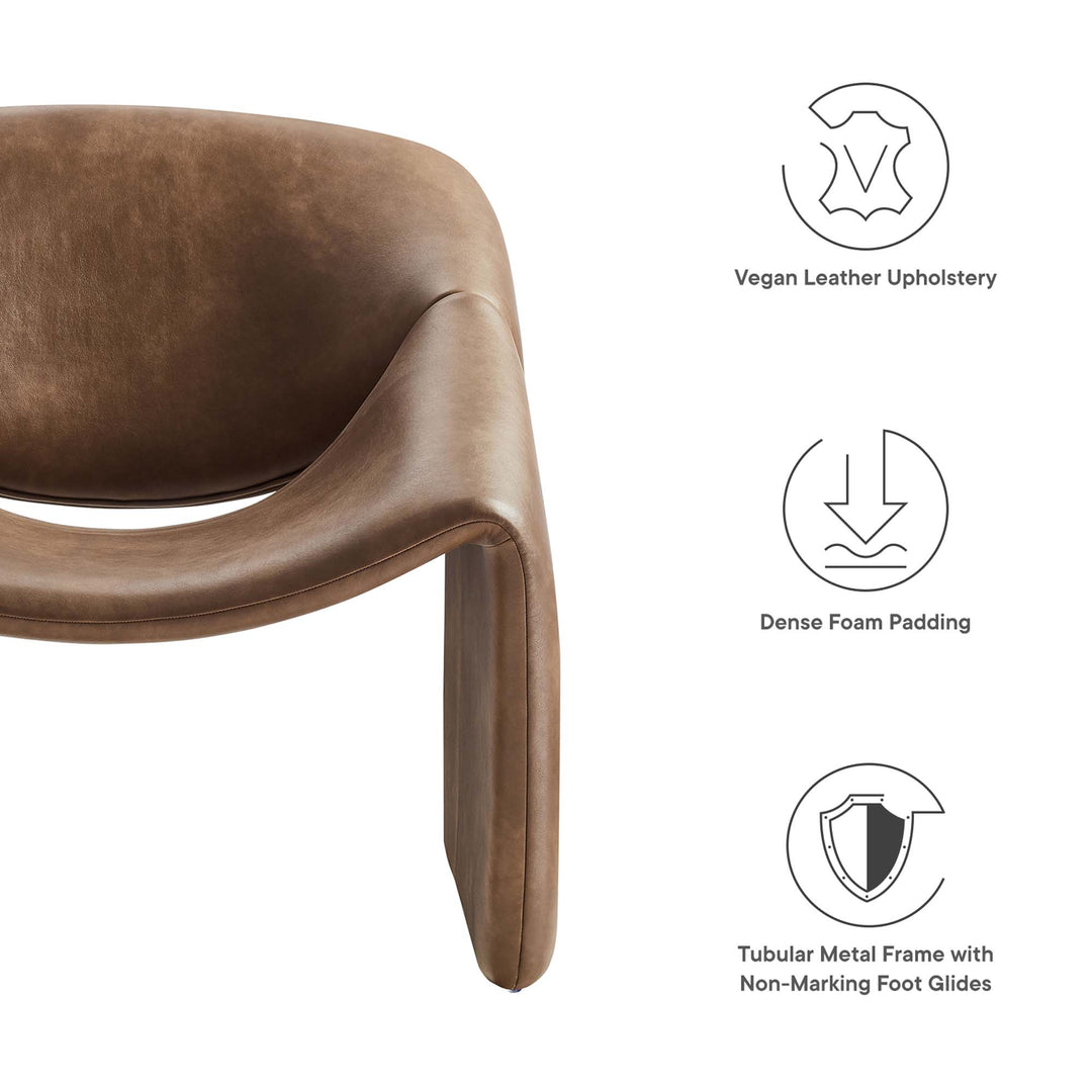 Vera Vegan Leather Armchair