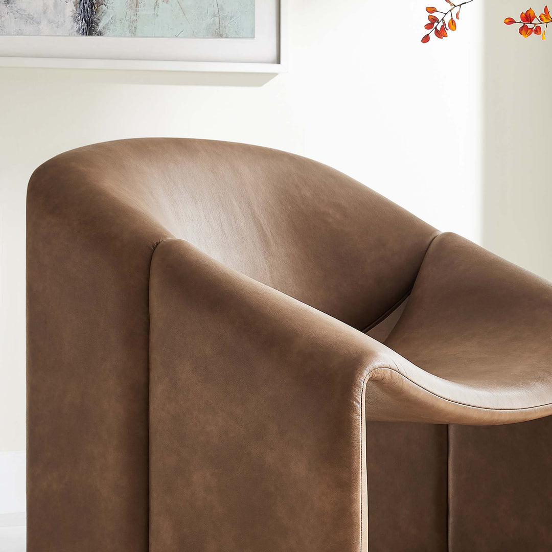 Vera Vegan Leather Armchair