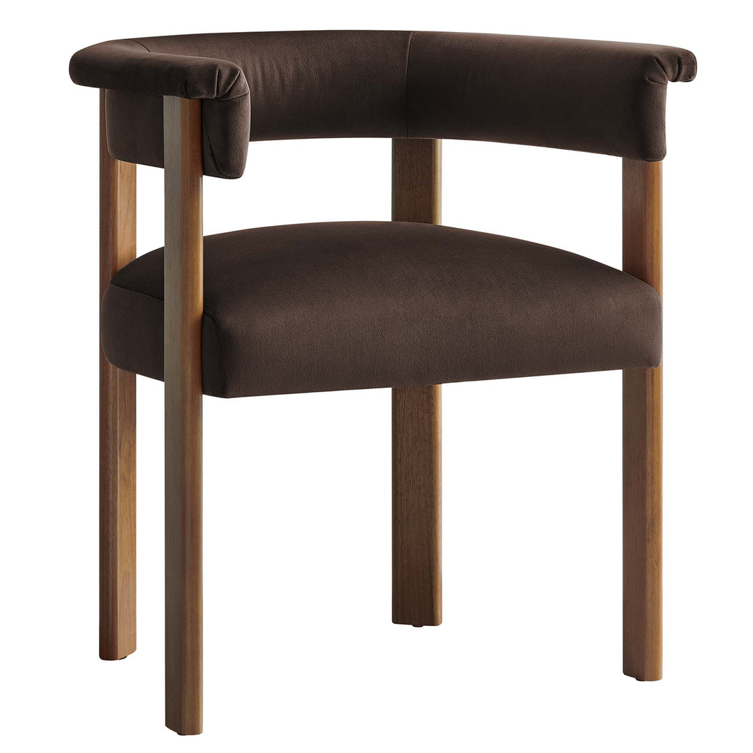 Isla Plush Velvet Pair Dining Chairs