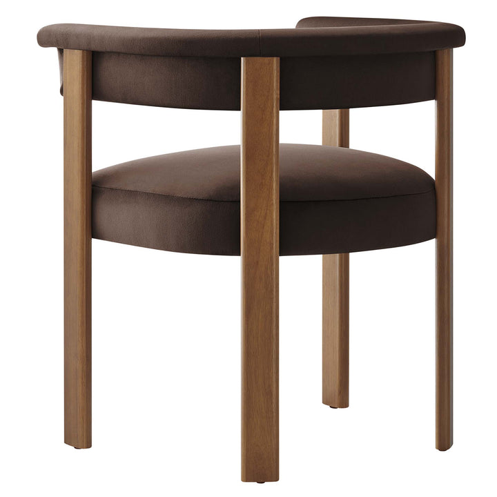 Isla Plush Velvet Pair Dining Chairs