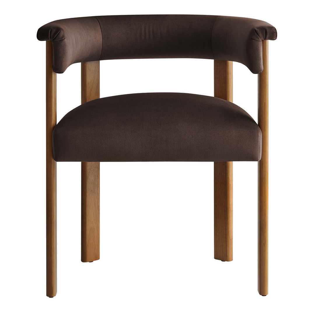 Isla Plush Velvet Pair Dining Chairs