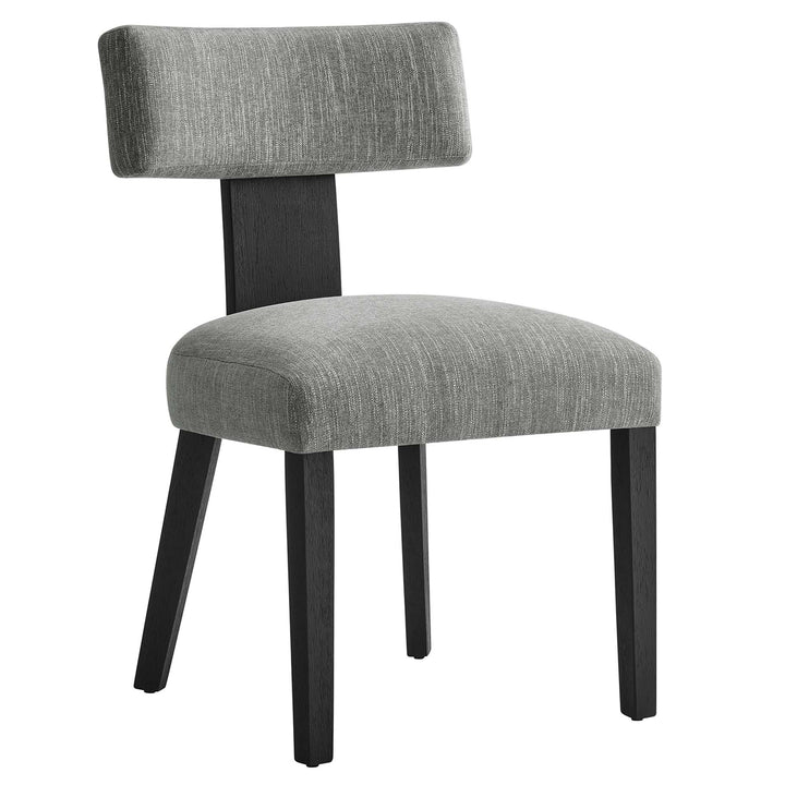 Nia Fabric Upholstered Dining Chairs Set of 2