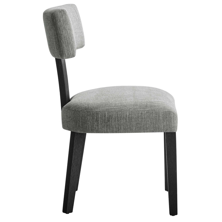 Nia Fabric Upholstered Dining Chairs Set of 2