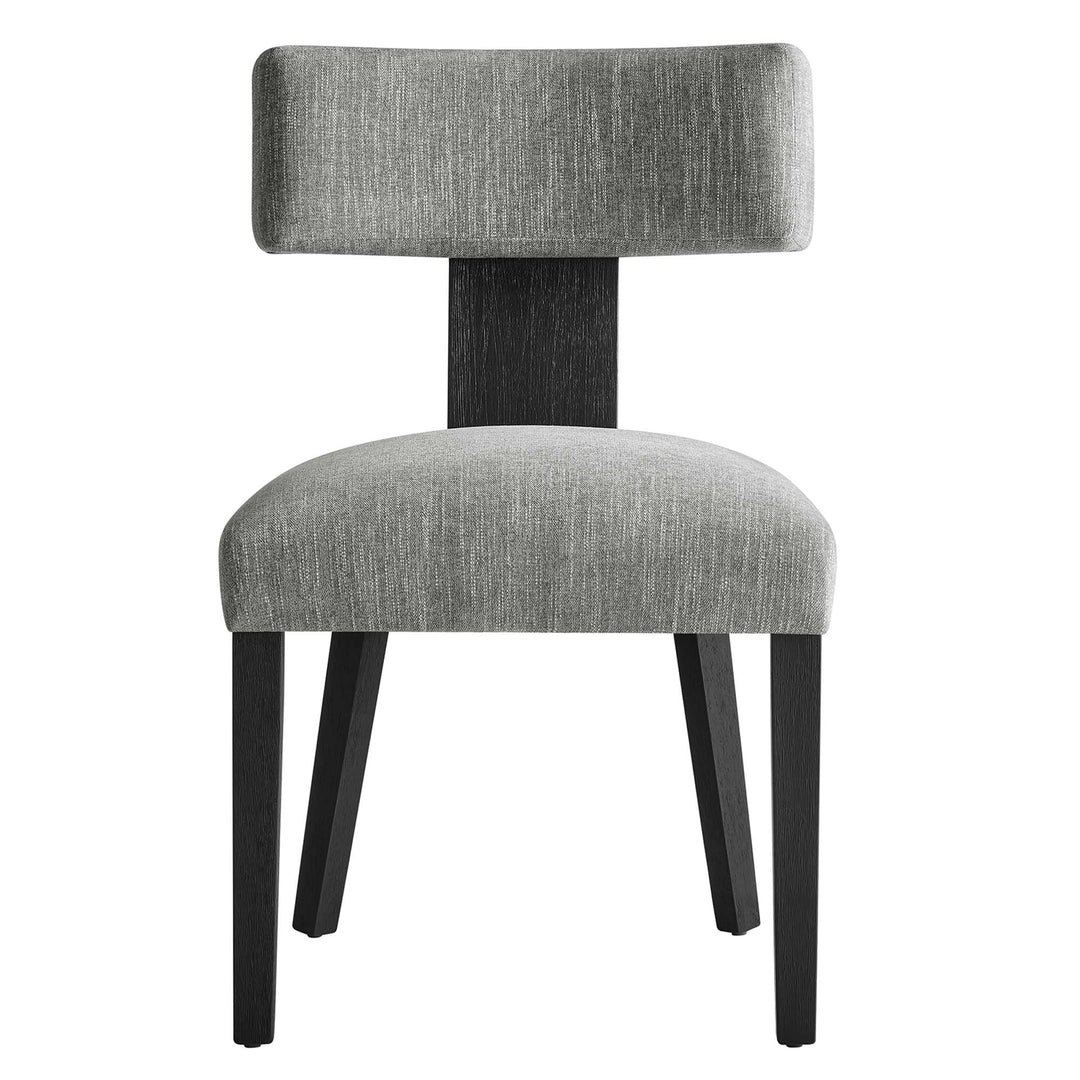 Nia Fabric Upholstered Dining Chairs Set of 2