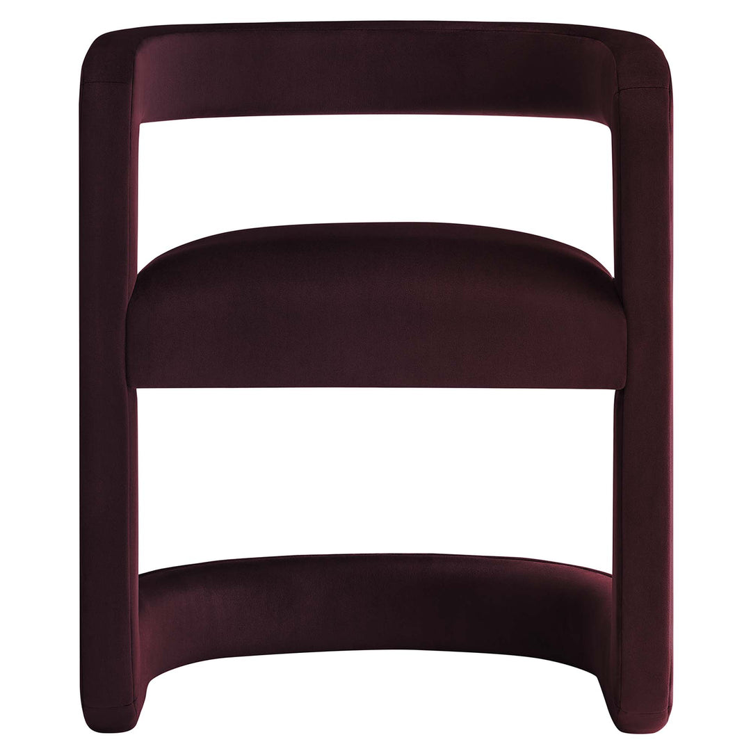 Waverly Boudoir Plush Velvet Dining Chair