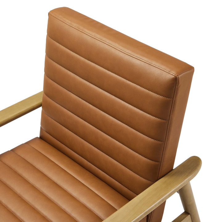 Jordan Vegan Leather Armchair