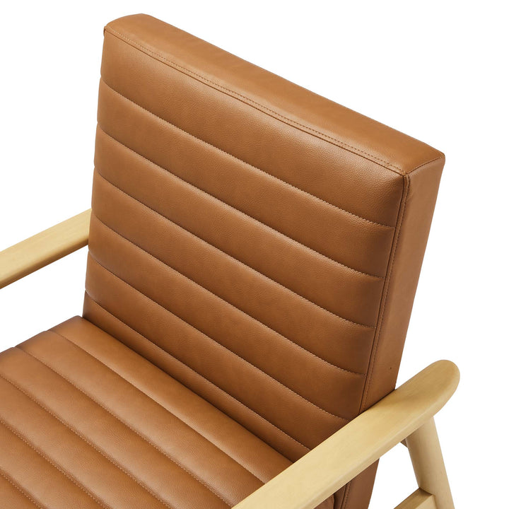 Jordan Vegan Leather Armchair