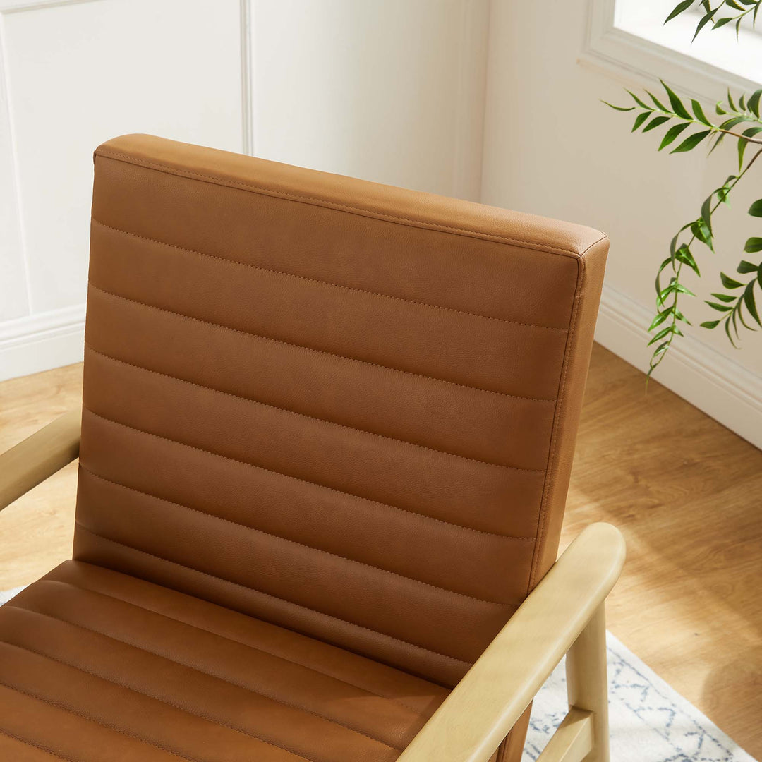 Jordan Vegan Leather Armchair