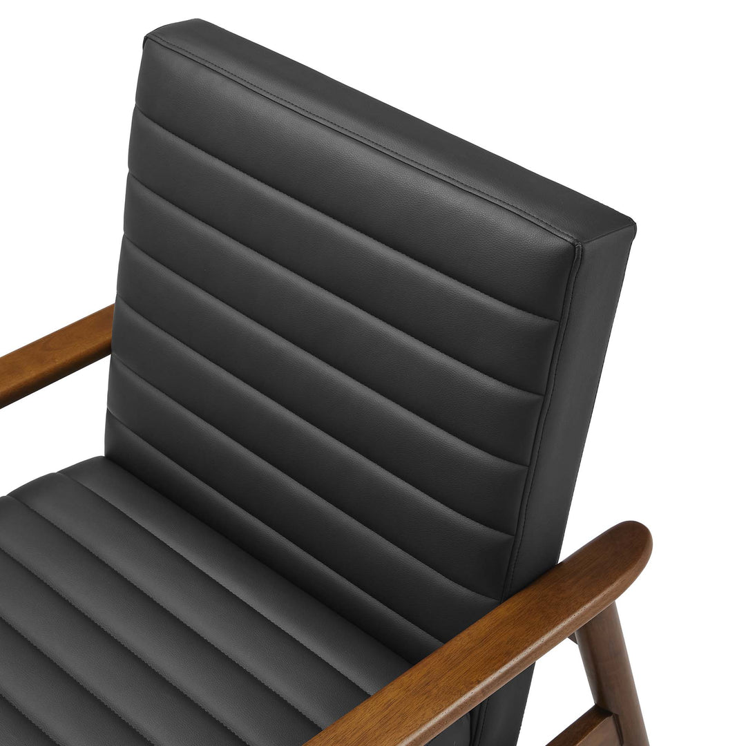 Jordan Vegan Leather Armchair