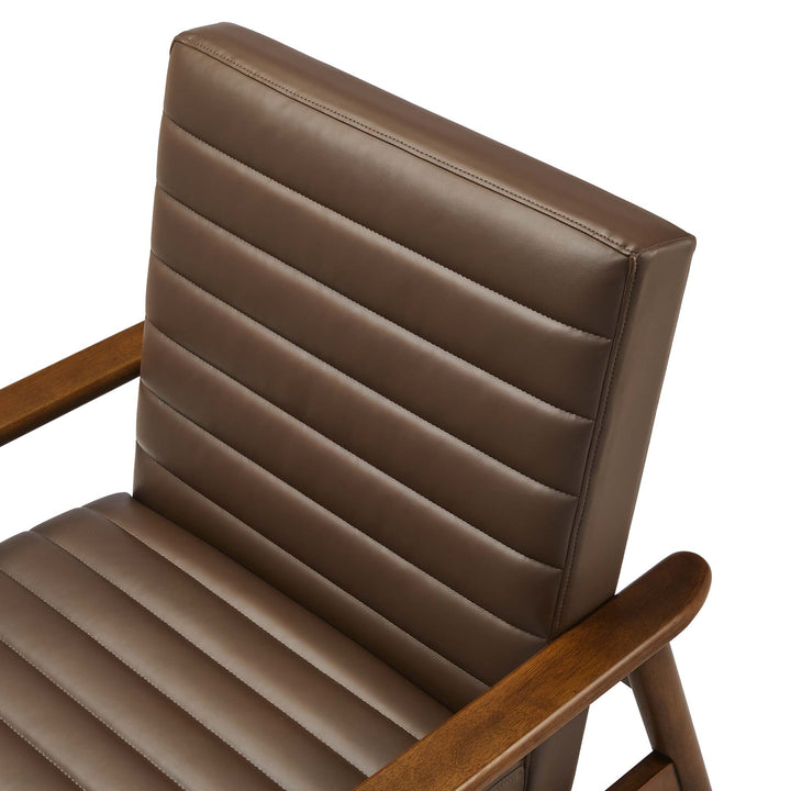 Jordan Vegan Leather Armchair