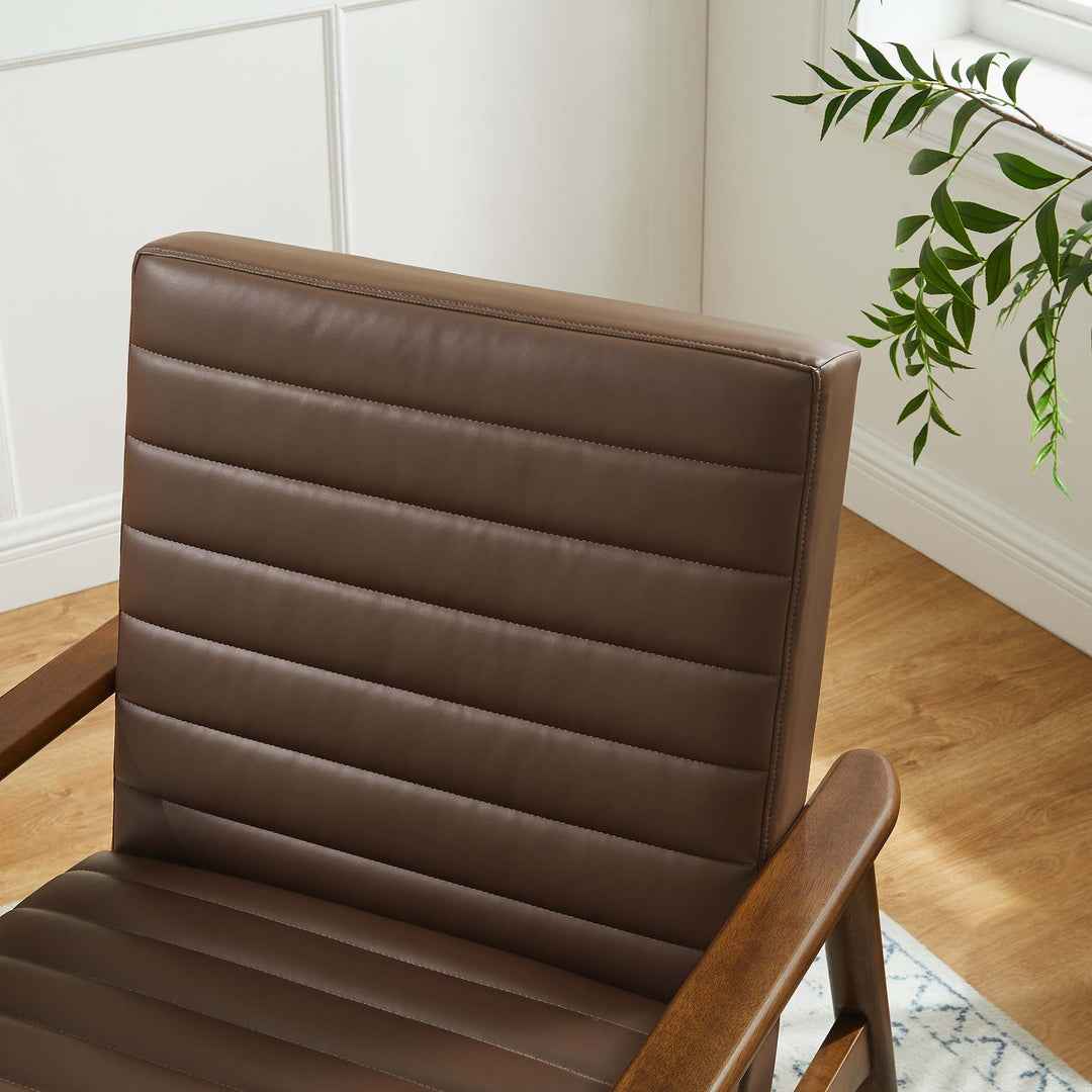 Jordan Vegan Leather Armchair