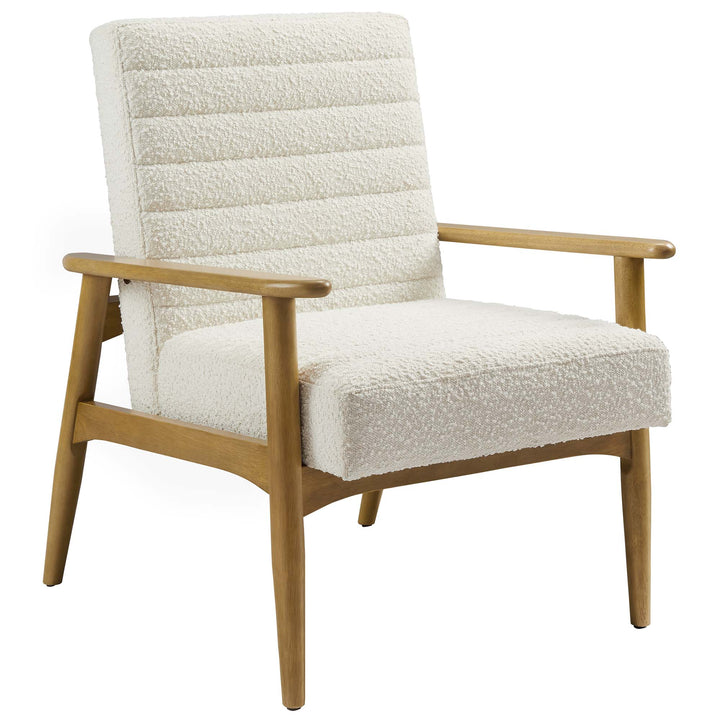 Jasper Boucle Fabric Accent Chair