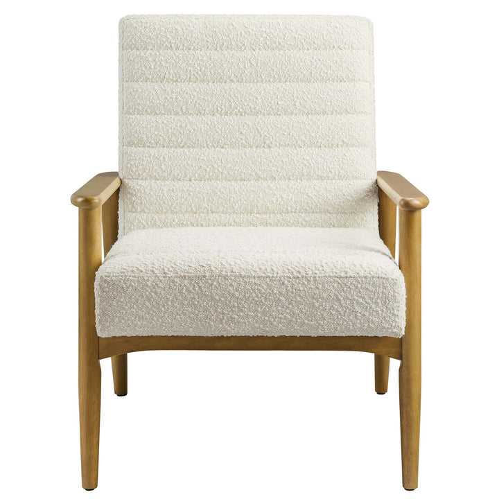 Jasper Boucle Fabric Accent Chair