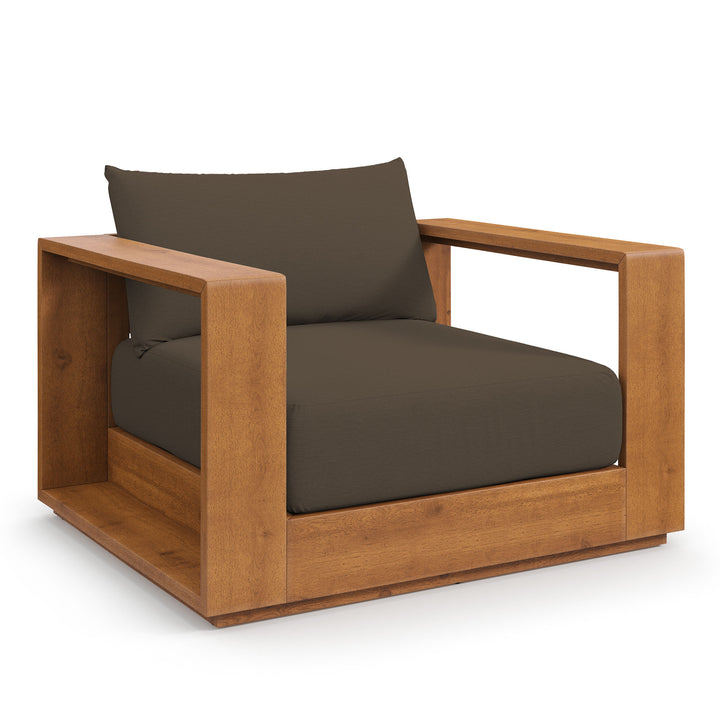 Tahoe Open-Air Acacia Wood Chair