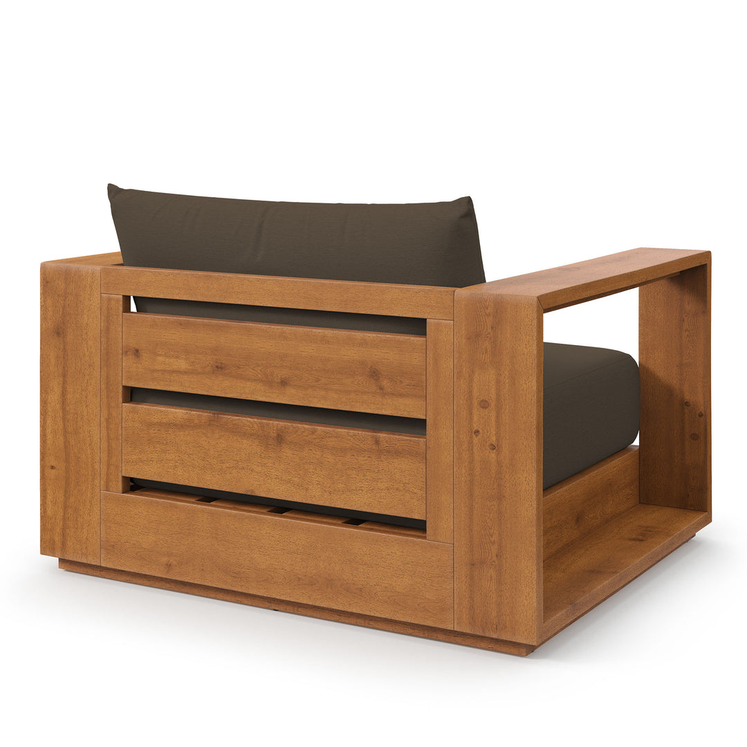 Tahoe Open-Air Acacia Wood Chair