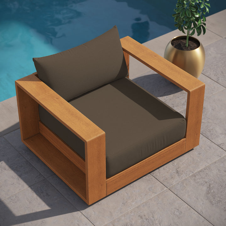 Tahoe Open-Air Acacia Wood Chair