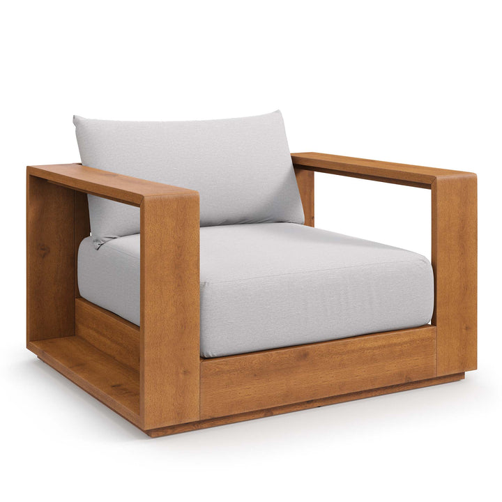 Tahoe Open-Air Acacia Wood Chair