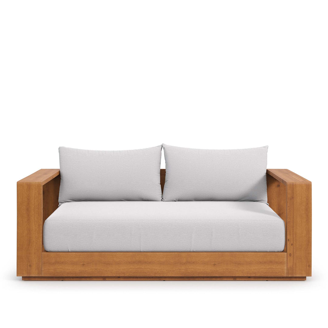 Timber Acacia Wood Outdoor Patio Acacia Wood Loveseat